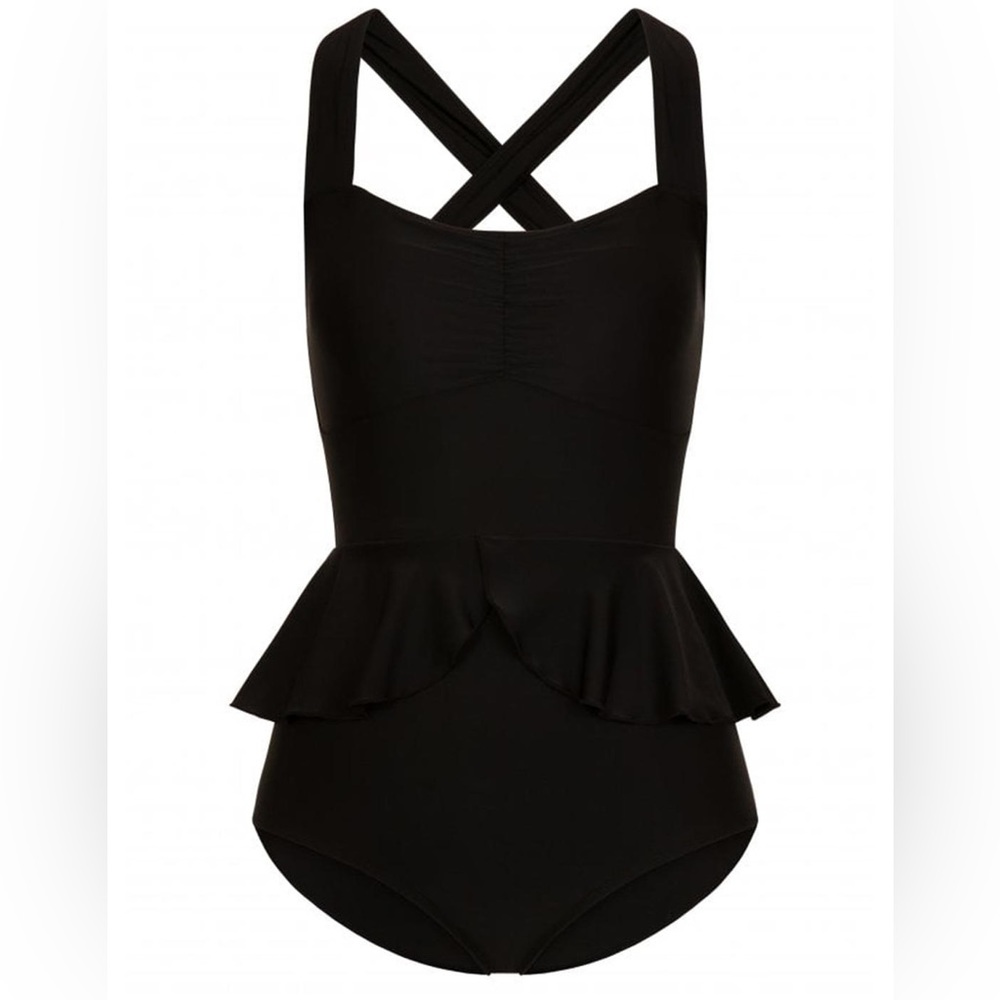 NWT✔️
MILLIE COLLECTIF VINTAGE PEPLUM WOMENS SWIMSUIT Sz; XS - Picture 3 of 9